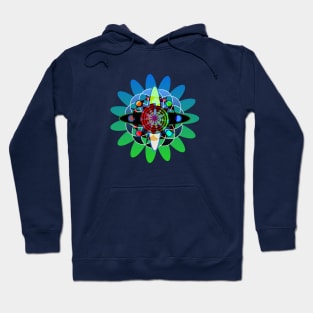 Psychedelic Abstract Star Visions Hoodie